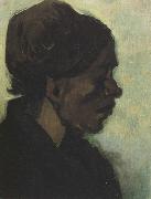 Vincent Van Gogh Head of a Brabant Peasant Woman with Dard Cap (nn04) oil